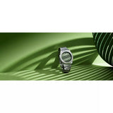 D1 Milano Ultra Thin Moss Green Dial Silver Steel Strap Watch for Men - D1-UTBJ06 Authentic Buy Shop Now