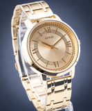 Guess Montauk Gold Dial Gold Steel Strap Watch for Women - W0933L2 Authentic Buy Shop Now