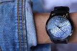 Guess Crush Crystals Silver Dial Black Rubber Strap Watch for Women - W1223L4 Authentic Buy Shop Now
