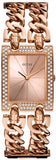 Guess Mod Heavy Metal Diamonds Rose Gold Dial Rose Gold Steel Strap Watch for Women - W0072L3 Authentic Buy Shop Now