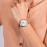 Michael Kors Whitney Quartz White Dial Two Tone Steel Strap Watch For Women - MK6686 Authentic Buy Shop Now