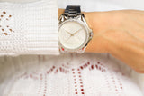 Michael Kors Bradshaw Quartz Silver Dial Silver Steel Strap Watch For Women - MK6554 Authentic Buy Shop Now