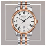 Tissot Carson Premium Lady Silver Dial Two Tone Steel Strap Watch For Women - T122.210.22.033.01 Authentic Buy Shop Now