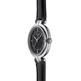 Tissot T Lady Flamingo Black Dial Black Leather Strap Watch For Women - T094.210.16.051.00 Authentic Buy Shop Now