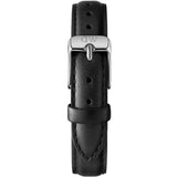 Daniel Wellington Classic Petite Sheffield Black Dial Black Leather Strap Watch For Women - DW00100236 Authentic Buy Shop Now