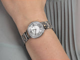 Fossil Virginia Silver Dial Silver Steel Strap Watch for Women - ES3282 Authentic Buy Shop Now