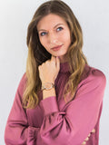 Fossil Jesse Crystal Rose Gold Dial Rose Gold Steel Strap Watch for Women - ES3020 Authentic Buy Shop Now