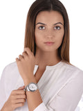 Fossil Stella Sport Multifunction Silver Dial Silver Steel Strap Watch for Women - ES5108 Authentic Buy Shop Now