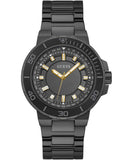 Guess Track Black Dial Black Steel Strap Watch for Men - GW0426G3 Authentic Buy Shop Now