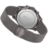 Hugo Boss Associate Grey Dial Grey Mesh Bracelet Watch for Men - 1513870 Authentic Buy Shop Now