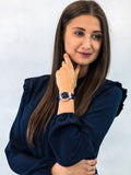 Guess Cosmo Diamonds Blue Blue Dial Blue Silicone Strap Watch for Women - GW0034L4 Authentic Buy Shop Now