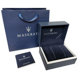 Maserati Competizione Chronograph Blue Dial Silver Steel Strap Watch For Men - R8873600009 Authentic Buy Shop Now