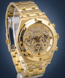 Guess Continental Gold Dial Gold Steel Strap Watch For Men - GW0260G4 Authentic Buy Shop Now