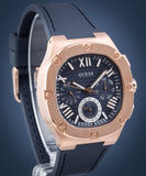 Guess Headline Multifunction Quartz Blue Dial Blue Silicone Strap Watch For Men - GW0571G2 Authentic Buy Shop Now