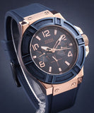 Guess Rigor Blue Dial Blue Silicone Strap Watch For Men - W0247G3 Authentic Buy Shop Now