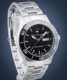 Maserati Competizione Automatic Black Dial Silver Steel Strap Watch For Men - R8823100002 Authentic Buy Shop Now