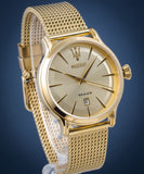Maserati Epoca Golden Dial Golden Mesh Bracelet Watch For Men - R8853118003 Authentic Buy Shop Now