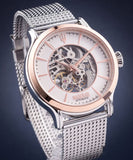 Maserati Epoca Automatic White Dial Silver Mesh Bracelet Watch For Men - R8823118001 Authentic Buy Shop Now