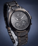 Maserati Traguardo Gun Metal Dial Grey Steel Strap Watch For Men - R8873612002 Authentic Buy Shop Now
