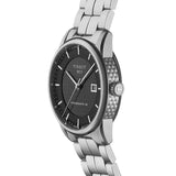 Tissot Luxury Powermatic 80 Black Dial Silver Steel Strap Watch for Men - T086.407.11.201.02 Authentic Buy Shop Now