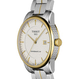 Tissot Luxury Powermatic 80 Gold Dial Silver Steel Strap Watch For Men - T086.407.22.261.00 Authentic Buy Shop Now
