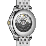 Tissot Tradition Powermatic 80 Open Heart Silver Dial Two Tone Steel Strap Watch For Men - T063.907.22.038.00 Authentic Buy Shop Now