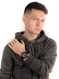 Tommy Hilfiger Decker Black Dial Black Rubber Strap Watch for Men - 1791352 Authentic Buy Shop Now