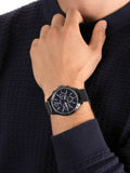 Tommy Hilfiger Gavin Chronograph Blue Dial Blue Mesh Bracelet Watch for Men - 1791471 Authentic Buy Shop Now