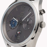 Tommy Hilfiger Deacon Multifunction Black Dial Black Mesh Bracelet Watch for Men - 1791546 Authentic Buy Shop Now