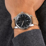 Maserati Successo Black Dial Beige Leather Strap Watch For Men - R8851121004 Authentic Buy Shop Now