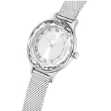 Swarovski Octea Nova Silver Dial Silver Mesh Strap Watch for Women - 5650039 Authentic Buy Shop Now