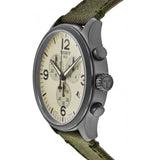 Tissot T Sport Chrono XL Beige Dial Green Nylon Strap Watch for Men - T116.617.37.267.00 Authentic Buy Shop Now
