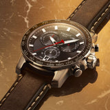 Tissot Supersport Chrono Black Dial Black Leather Strap Watch for Men - T125.617.16.051.00 Authentic Buy Shop Now
