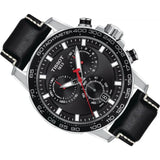 Tissot Supersport Chrono Black Dial Black Leather Strap Watch for Men - T125.617.16.051.00 Authentic Buy Shop Now