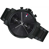 Tommy Hilfiger Daniel Black Dial Black Steel Strap Watch for Men - 1710414 Authentic Buy Shop Now