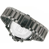 Tommy Hilfiger Bank Grey Dial Grey Steel Strap Watch for Men - 1791719 Authentic Buy Shop Now