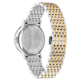 Versace Virtus Quartz White Dial Two Tone Steel Strap Watch for Women - VEHC00719 Authentic Buy Shop Now