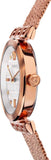 Versace Meander White Dial Rose Gold Mesh Bracelet Watch for Women - VELW00620 Authentic Buy Shop Now