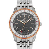 Breitling Navitimer Automatic 41mm Grey Dial Silver Steel Strap Mens Watch - U17326211M1A1 Authentic Buy Shop Now