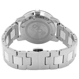 Movado Bold Ceramic Silver Dial Silver Steel Strap Watch for Women - 3600638 Authentic Buy Shop Now