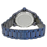 Movado Series 800 Black Dial Blue Ion Plated Steel Strap Watch for Men - 2600139 Authentic Buy Shop Now