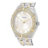 Guess Cosmo Diamonds Silver Dial Two Tone Steel Strap Watch for Women - GW0033L4 Authentic Buy Shop Now