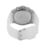 Guess Poseidon Chronograph Rainbow Dial White Silicone Strap Watch For Men - GW0425G4 Authentic Buy Shop Now