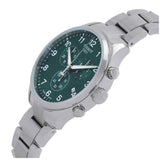 Tissot Chrono XL Classic Green Dial Silver Steel Strap Watch for Men - T116.617.11.092.00 Authentic Buy Shop Now