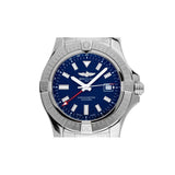 Breitling Avenger Automatic GMT 45 Blue Dial Silver Steel Strap Watch for Men - A32395101C1A1 Authentic Buy Shop Now