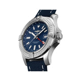 Breitling Avenger Automatic 43mm Blue Dial Blue Nylon Strap Watch for Men - A17318101C1X2 Authentic Buy Shop Now