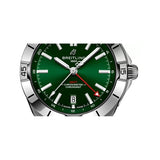 Breitling Chronomat GMT 40 Green Dial Silver Steel Strap Watch for Men - A32398101L1A1 Authentic Buy Shop Now