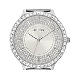 Guess Soiree Diamonds Silver Dial Silver Mesh Bracelet Watch for Women - GW0402L1 Authentic Buy Shop Now