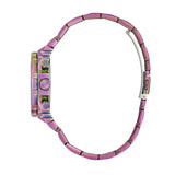 Guess Fusion Chronograph Purple Dial Purple Steel Strap Watch for Women - GW0552L4 Authentic Buy Shop Now