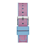 Guess Fusion Chronograph Pink Dial Pink Leather Strap Watch for Women - GW0553L5 Authentic Buy Shop Now